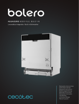 BOLERO AGUAZERO 8000 Built-in Dishwasher Manual de usuario