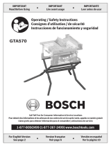 Bosch GTA570 Manual de usuario