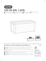 Keter 165 US GAL Manual de usuario