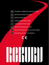 REKURV CE-Booklet Handschuhe Universal Manual de usuario