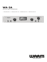 Warm Audio WA-2A Manual de usuario