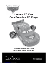 Lexibook RCD200DC Manual de usuario