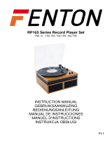 Fenton RP165 Series Manual de usuario