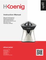 H Koenig AGR60 Manual de usuario