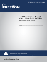Freedom 73044085 Manual de usuario