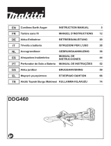 Makita DDG460 Manual de usuario