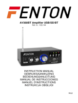 Fenton 103.144 Manual de usuario