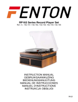 Fenton RP165 Manual de usuario