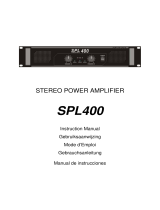 Skytec SPL400 Manual de usuario