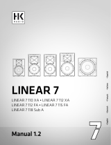 HK Audio LINEAR 7 112 XA Manual de usuario