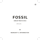 Fossil DW14F1 Hybrid Smartwatch Manual de usuario