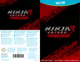 Video Games Ninja Gaiden 3 Razors Edge Game El manual del propietario
