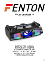 Fenton MDJ160 Manual de usuario