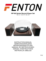 Fenton RP168 Series Manual de usuario