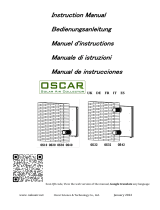 Oscar OS Series Manual de usuario
