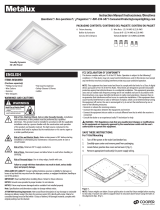 Metalux RT22MPC3040 Manual de usuario