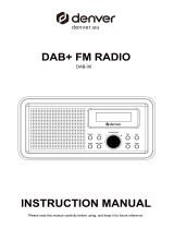 Denver DAB-30 Manual de usuario