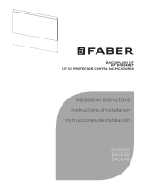 Faber BACK Series Manual de usuario