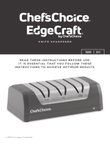 Chef-s Choice Chef s Choice EdgeCraft 320 DC Knife Sharpener Manual de usuario