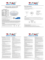 V TAC V-TAC VT-13 Infrared LED Sensor Lamp Manual de usuario