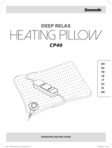 Sensede CP40 Deep Relax Heating Pillow Manual de usuario