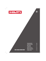Hilti DX 462 CM Manual de usuario