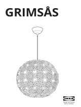 IKEA GRIMSÅS Pendant Lamp Manual de usuario