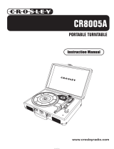 Crosley CR8005A Manual de usuario