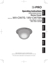 i-PRO i-PRO WV-CW7S Dome Cover ClearSight Coating Manual de usuario
