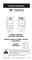 Tempo Communications OPM510 Manual de usuario