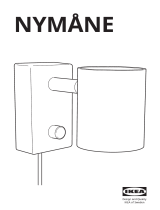IKEA NYMANE LED Ceiling Lamp Manual de usuario