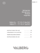 Valberg 980476 TT 93 F B625C Manual de usuario