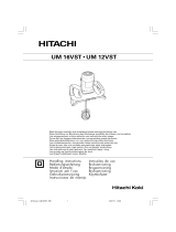 Hitachi Koki um 16vst Manual de usuario