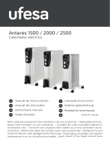 UFESA Antares 1500 Manual de usuario
