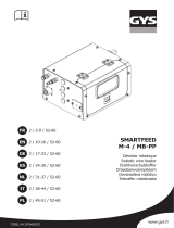 GYS SMARTFEED M-4, MB-PP Robotic Wire Feeder Manual de usuario