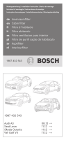 Bosch 1987 432 543 Manual de usuario