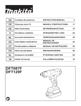 Makita DFT087F Manual de usuario