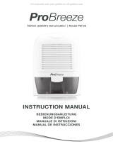 ProBreeze 5060596020146 Manual de usuario