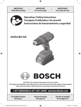 Bosch GHG18V-50 Manual de usuario
