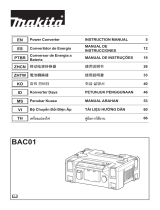 Makita BAC01 Manual de usuario