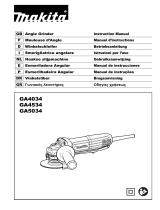 Makita GA4034 Manual de usuario