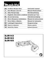 Makita DJR143 Manual de usuario