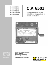 CHAUVIN ARNOUX AEMC 6501 Manual de usuario
