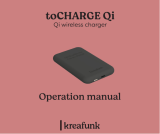 KREAFUNK toCHARGE QI Manual de usuario