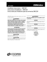 Metalux ADF140680 Manual de usuario