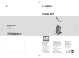 Bosch Fontus 18V Manual de usuario
