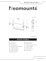 Neomounts ads20-425bl1 Manual de usuario