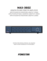 Fonestar MAX-360Z Manual de usuario