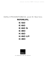Dali E-50 Manual de usuario
