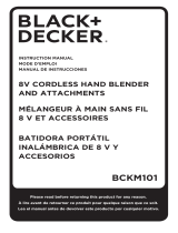 BLACK DECKER BCKM101 Manual de usuario